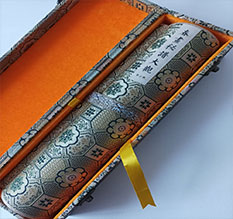 荥经书画装裱案例